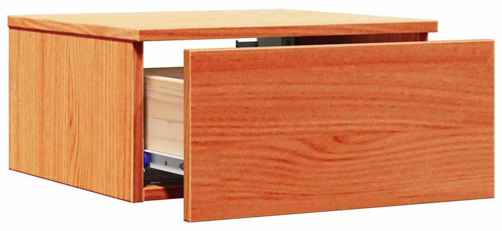 Éjjeli asztal Viaszbarna 37 x 35 x 18.5 cm Tömör fenyőfa