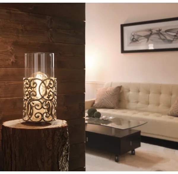 Eglo 49274 - CARDIGAN asztali lámpa 1xE27/60W/230V