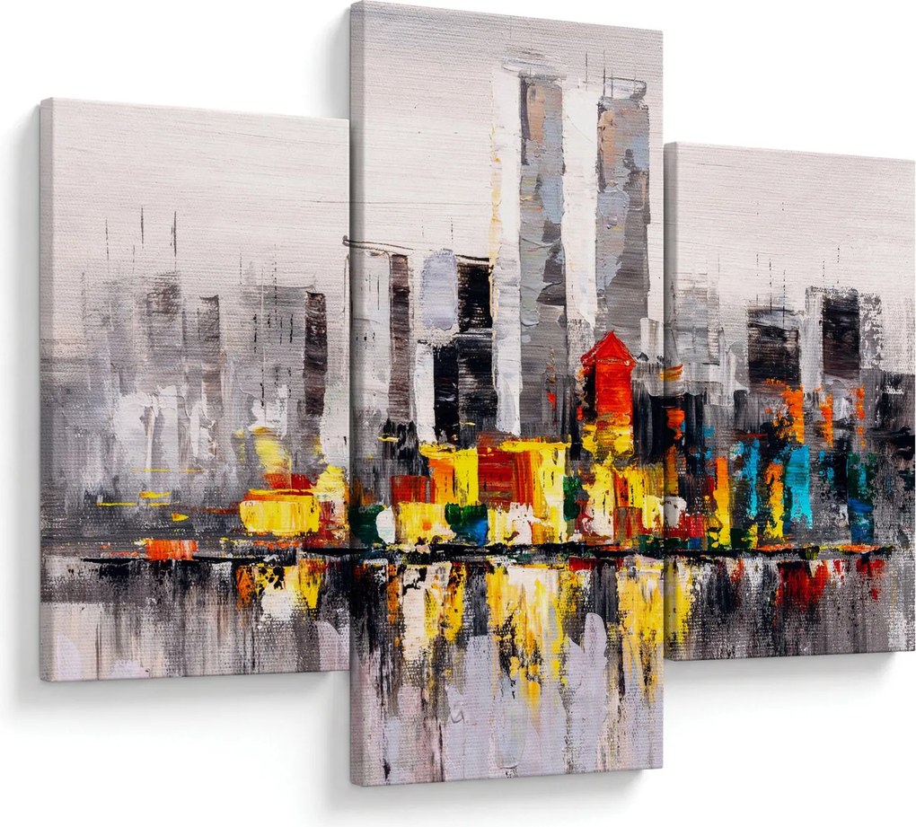 Kép - A nagyváros festménye (90x60 cm)