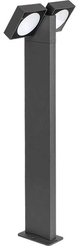 Rabalux 77102 - LED Kültéri lámpa TELDE 2xLED/7W/230V IP54 antracit