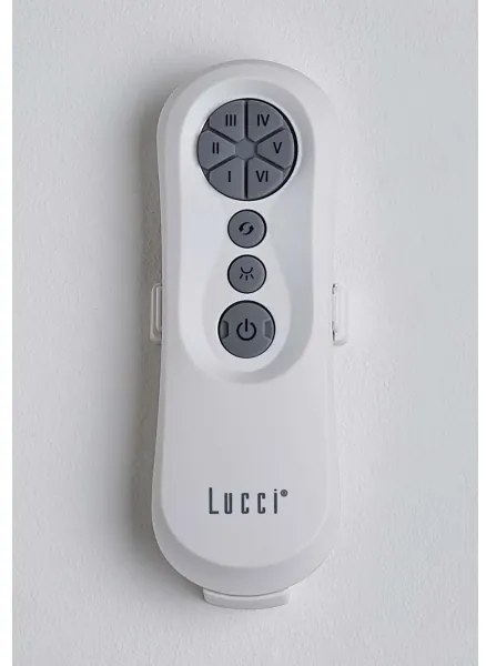Lucci air 213351 - LED Dimmelhető ventilátor RIVIERA 1xGX53/12W/230V fekete + távirányító