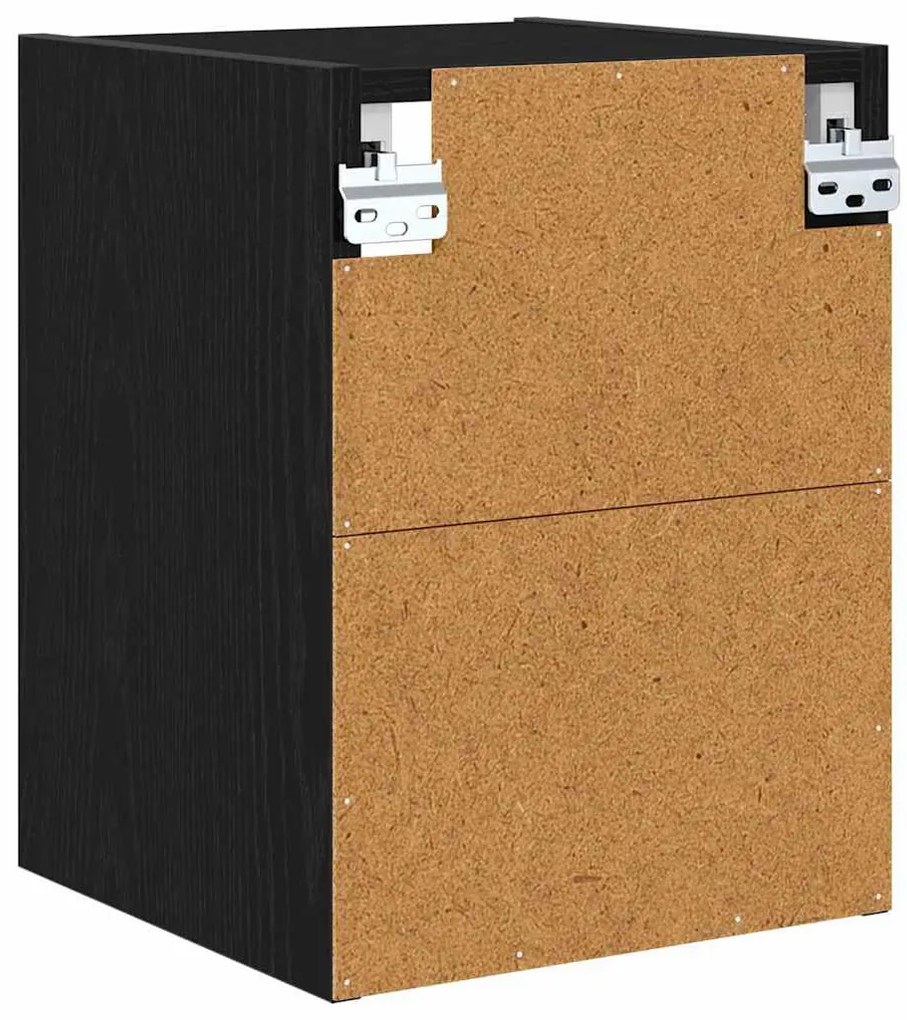 Függő szekrény Riga Fekete tölgy 30 x 29,5 x 40 cm Faanyag