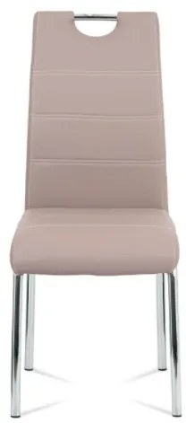 Scaun modern de sufragerie în culoarea trufei deschise Hc-484
