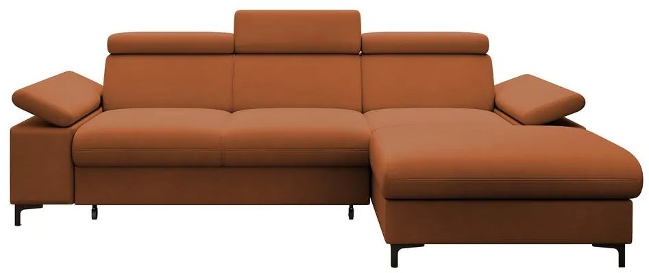 Sarokkanapé Miles (J) (réz + piros). 1099674