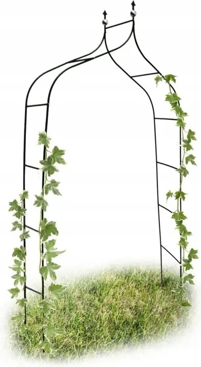Relaxdays fém pergola boltív240 cm
