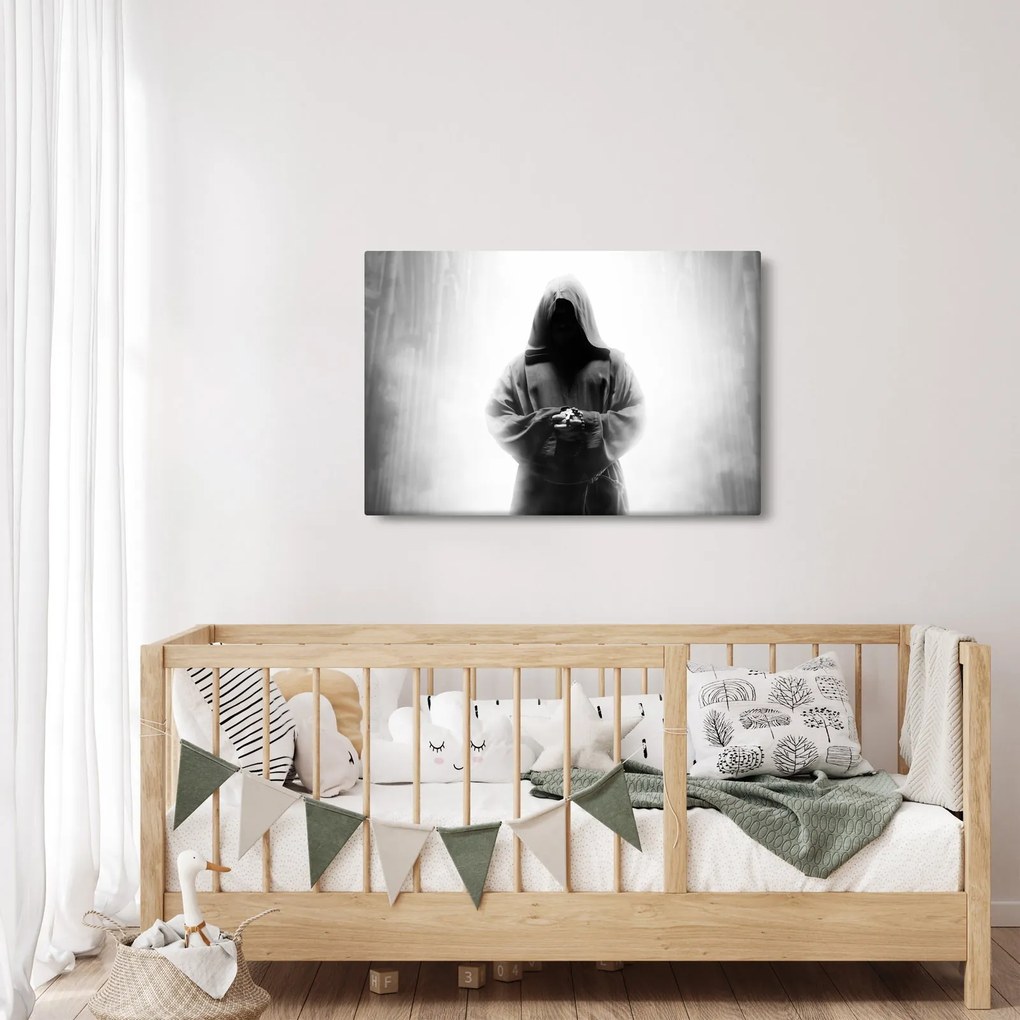Kép - Egy szerzetes egy kolostorban (90x60 cm)