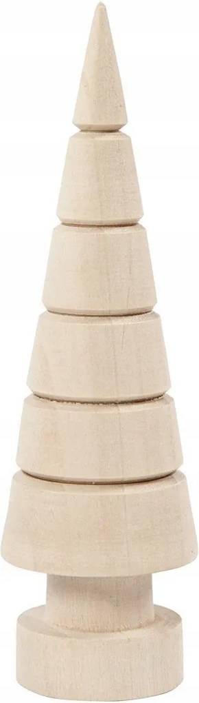 Fa karácsonyfa H: 12,5 cm D: 3,7 cm