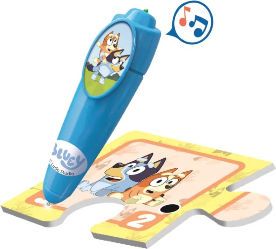 Bluey Playtime interaktív 24 db-os puzzle Clementoni