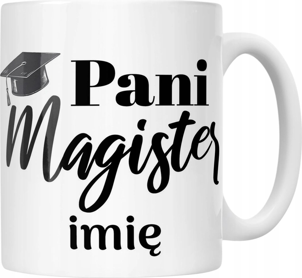 Kerámia bögre Személyre szabott Mrs. Magister Ajándék