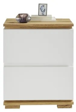 JAVIN fehér éjjeliszekrény