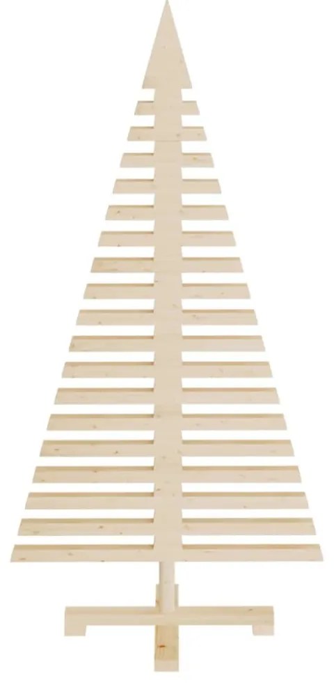 3 db tömör fenyő karácsonyfa dekorációnak