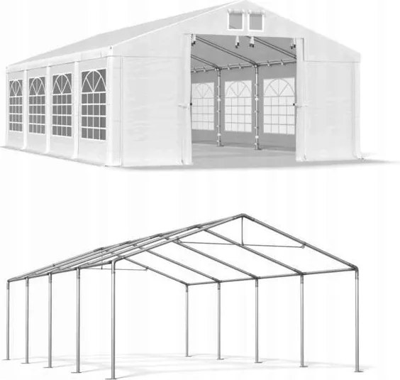 Garázs sátor 6x8m acél Das 580 S