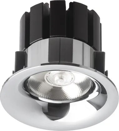 RENDL SHARM BASE süllyesztett lámpa króm 230V LED 10W 24° 3000K