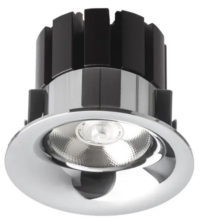 RENDL SHARM BASE zápustná chrom 230V LED 10W 24° 3000K