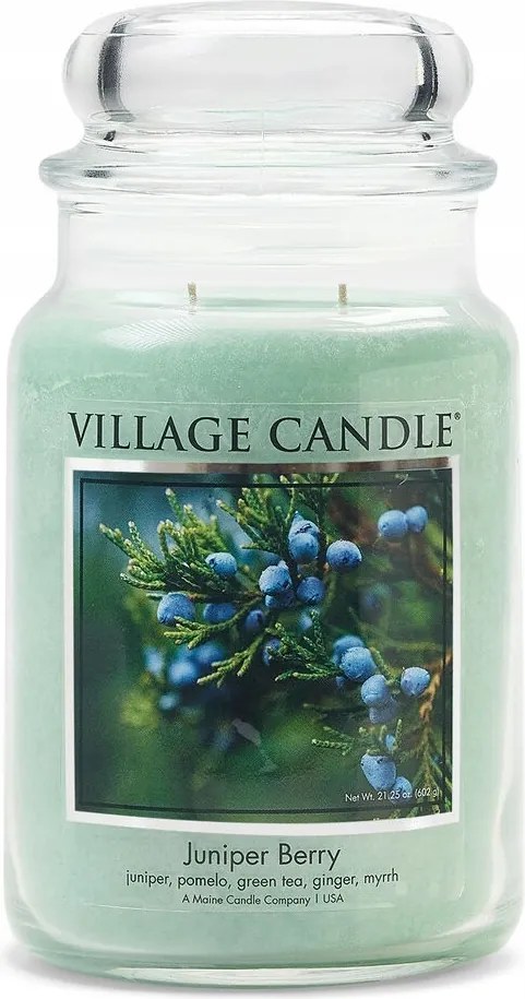 Nagy Juniper Berry gyertya Village Candle