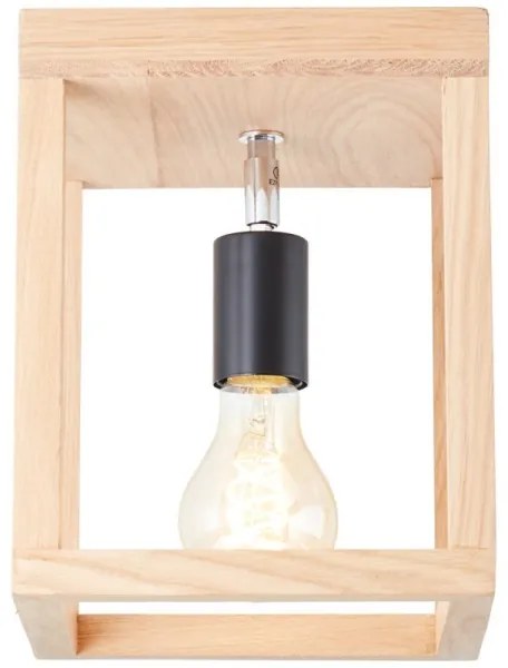 Brilliant - Mennyezeti lámpa NEREA 1xE27/15W/230V tölgy