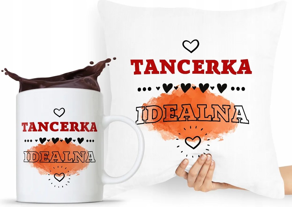 Táncosnőnek Párna Szett Ajándék Bögre fényképes nyomattal