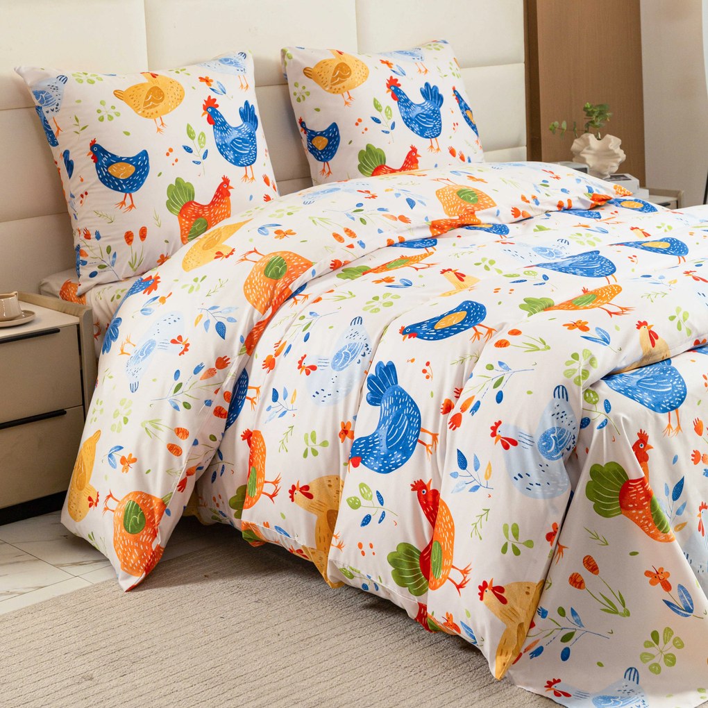 Mikroszálas ágyneműhuzat HENRIETTA színes Ágyneműhuzat mérete: 2 db 70 x 90 cm | 200 x 220 cm