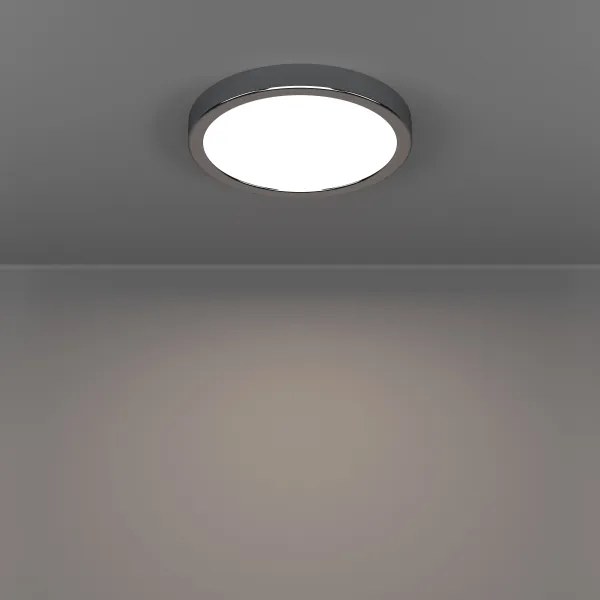 Eglo 901763 - LED fürdőszobai mennyezeti lámpa FUEVA LED/11,5W/230V Ø21,1cm IP44 króm