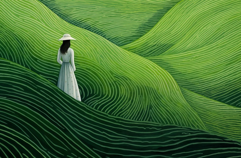 Poszter 86,4x56,8cm Átjáró a végtelen mezőkön