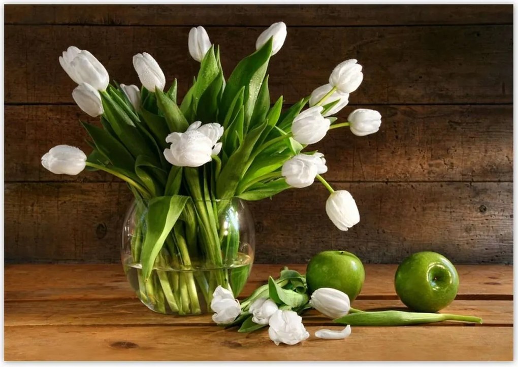 Fotótapéták 208x146 Virágok Neki Valentin nap