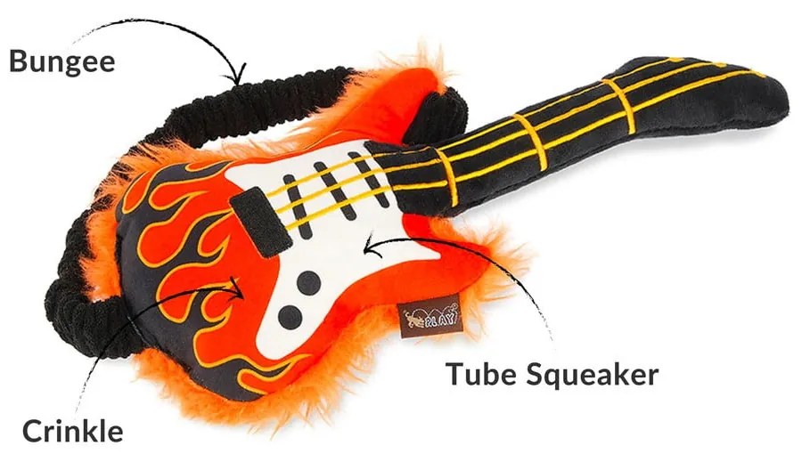 Játék kutyáknak Electric guitar – P.L.A.Y.