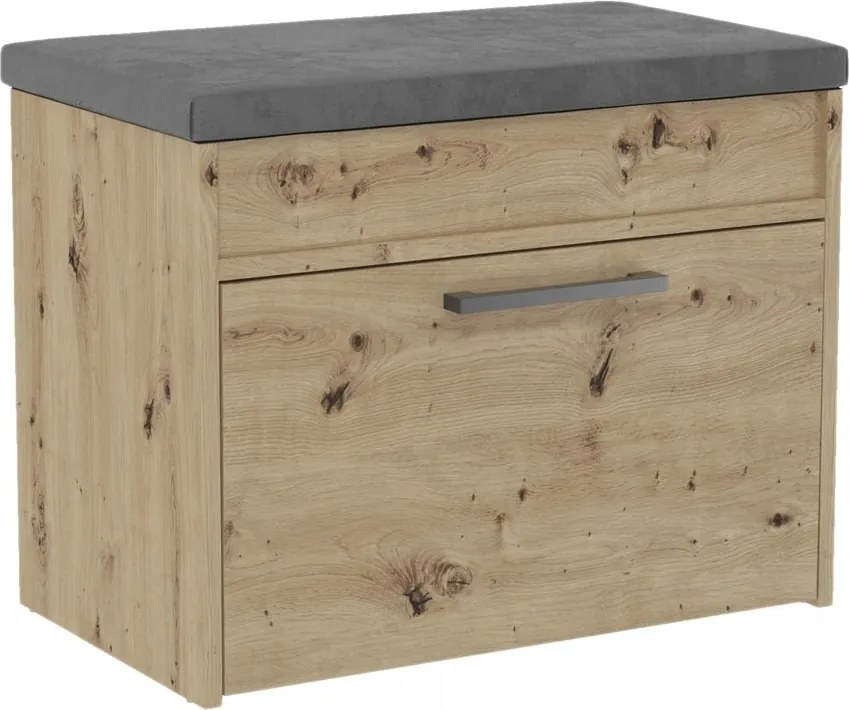 Cipősszekrény Parma Mini Ülőfelület Tölgy Artisan