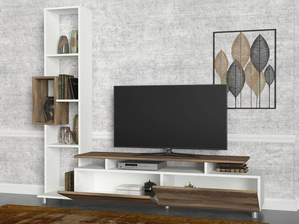 TV asztal/szekrény polccal Tullia (dió). 1062685