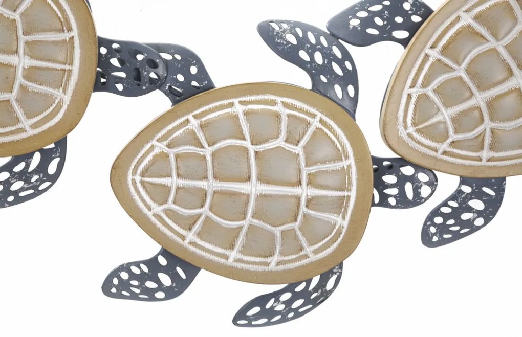 Fali panel tartarughe 111,5x6,3x43cm