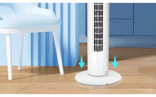 Aigostar - Torony ventilátor 45W/230V fehér