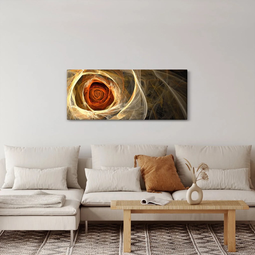Kép - művészi rózsa (120x50 cm)