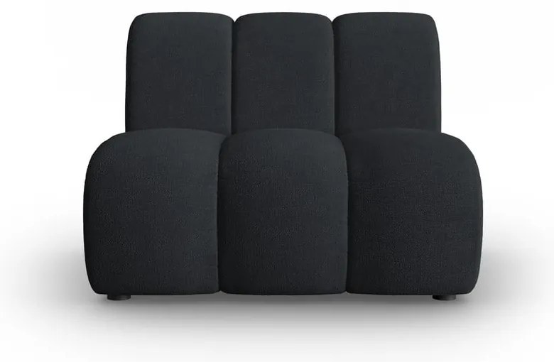 Fekete kanapé modul Lupine – Micadoni Home