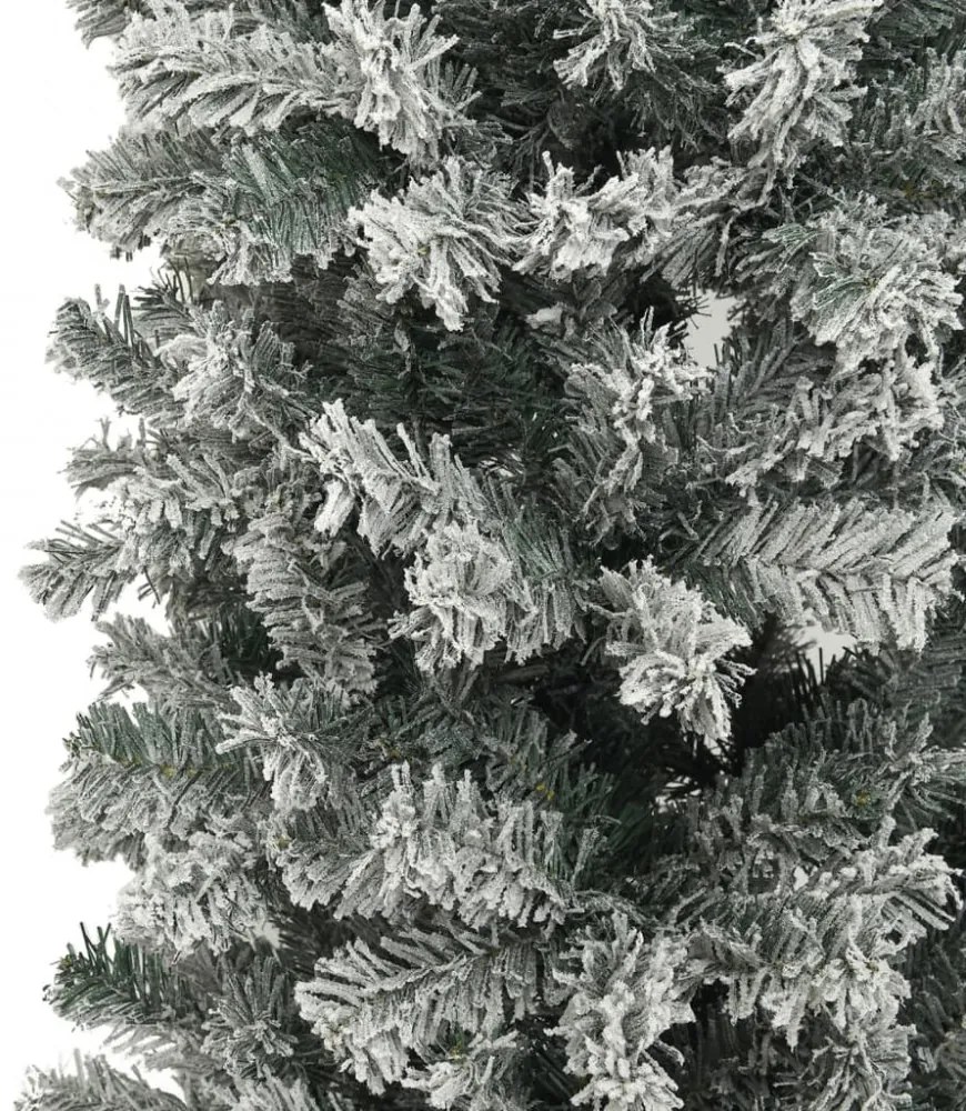 karácsonyfaboltív pelyhes hóval 270 cm