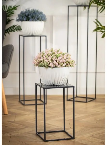 Virágállvány 40x24 cm antracit