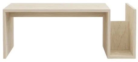 Dohányzóasztal MONEL, márvány dekor, bézs