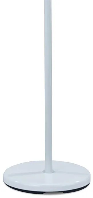 Fém állófogas fehér színben, 170 cm magas 83766-02A