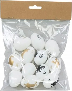 12db Húsvéti tojás medál 4cm Húsvéti tojás medál szett