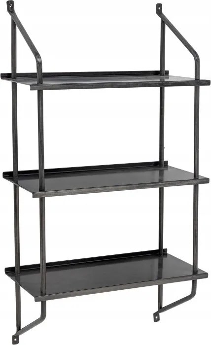 Sindre akasztós polcok, fekete, Bloomingville