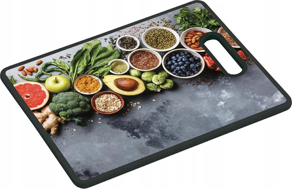 Konyhai Védődeszka Vágáshoz modern tartós Nagy 38x30 cm