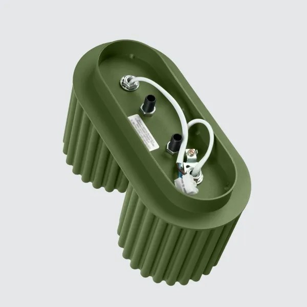 Sollux SL.1795 - AURA spotlámpa 2xGU10/10W/230V zöld