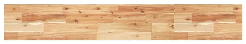 4 db olajbevonatú tömör akácfa függőpolc 160 x 20 x 2 cm