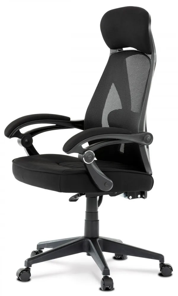 Scaun pivotant de birou negru KA-Y309