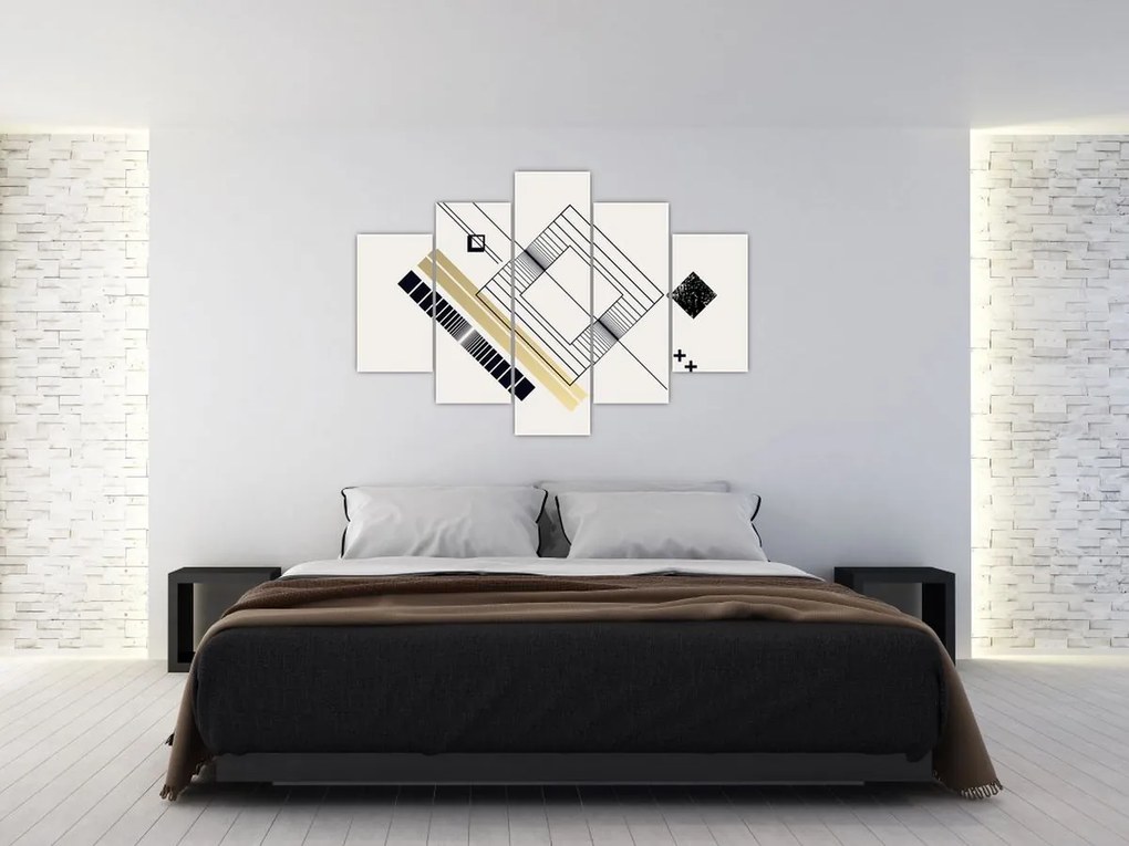 Kép - Geometriai formák N⁰6 (150x105 cm)