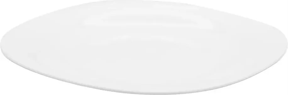 Desszert tányér fehér szögletes 20cm modern üveg ebéd torta