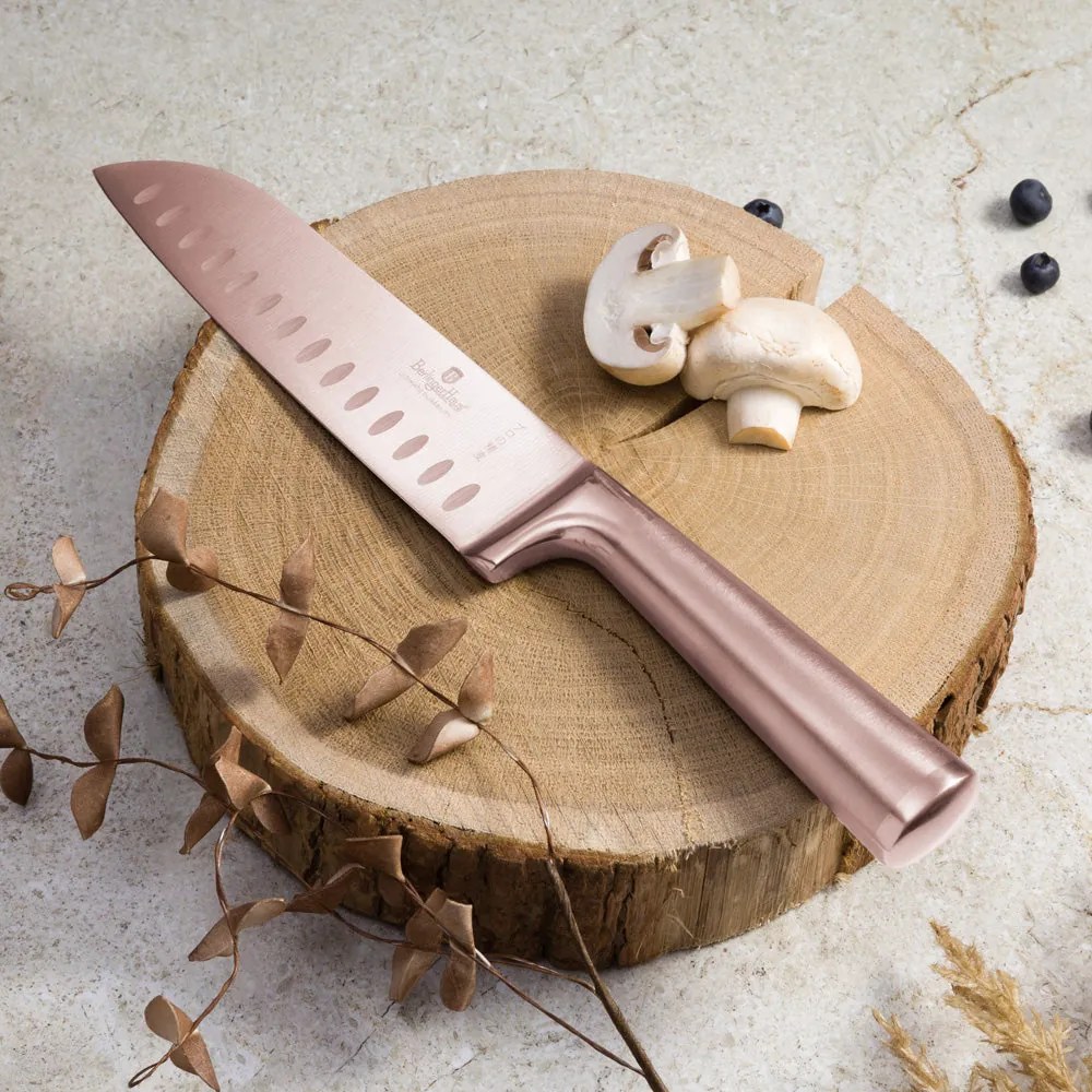 4 részes minőségi rose gold késkészlet Berlinger Haus Taupe Collection