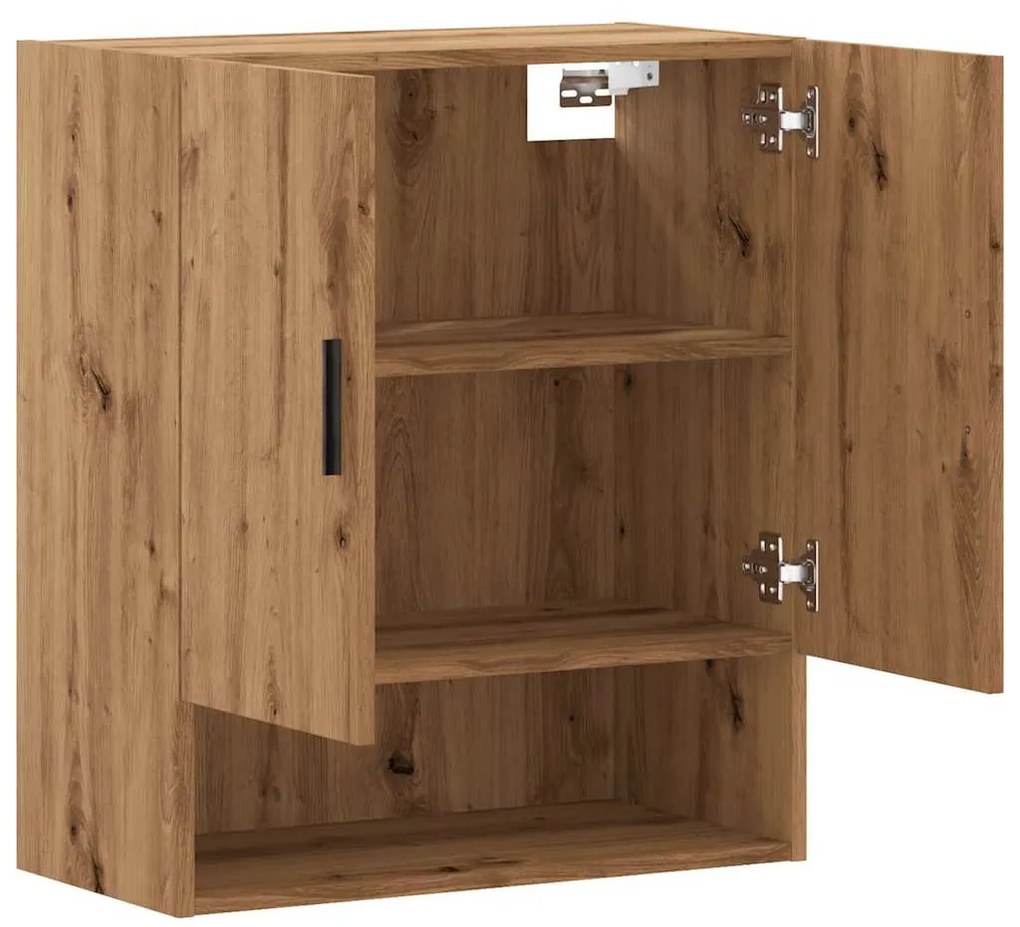 vidaXL fali szekrény artisan tölgy 60x31x70cm gépi úton előállított fa