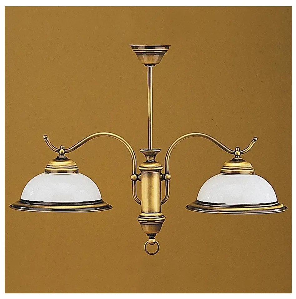 Jupiter 12 - OZ-2 - Opál csillár 2xE27/60W/230V