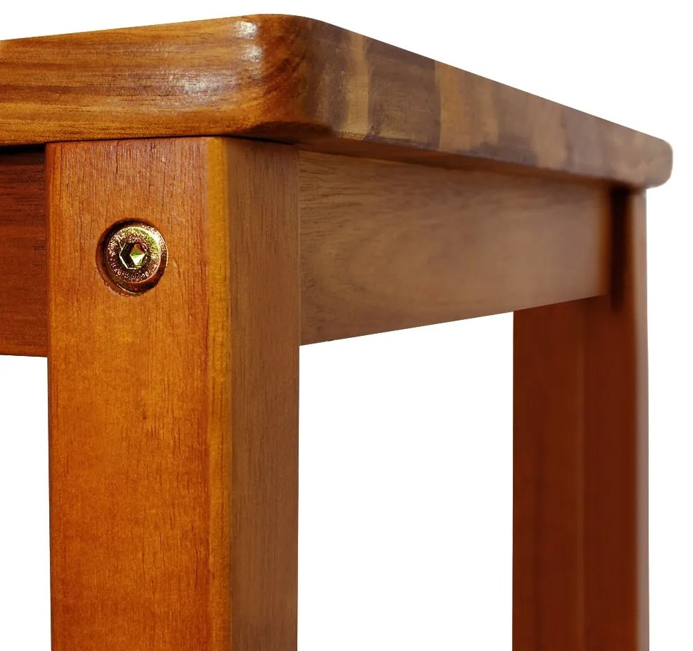 Casaria® 2 db bárszék készlet - akác