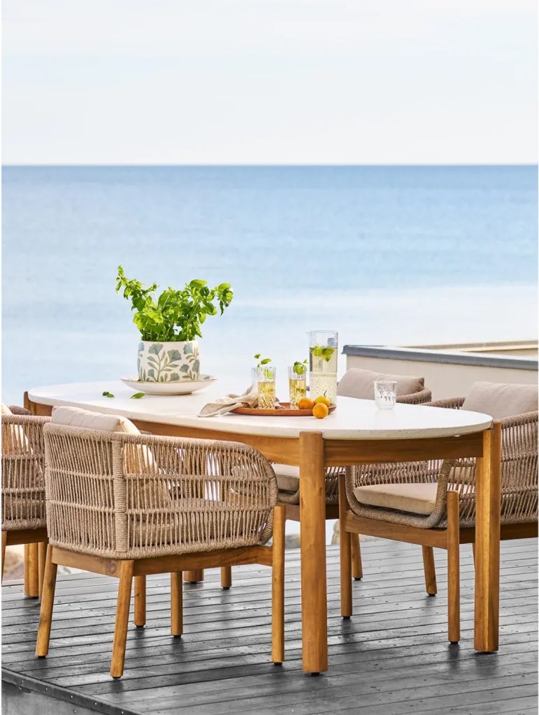 Terracina kerti étkezőasztal