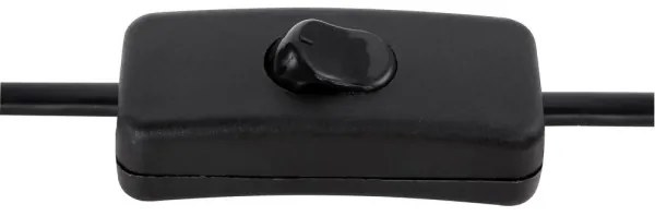 Globo 21621B - MORITZ asztali lámpa 1xE14/40W/230V fekete